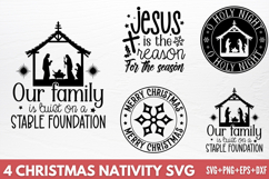 Christmas Nativity SVG Product Image 1