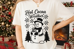 Hot Cocoa Weather Svg, Hot Chocolate Svg, Hot Cocoa Mug Svg. Product Image 2