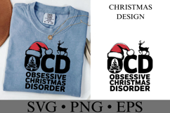 Obsessive Christmas Disorder Svg | Christmas svg | Shirt Svg Product Image 2