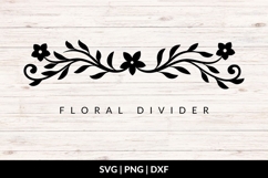 Floral Accent SVG Product Image 1