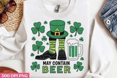 MAY CONTAIN BEER PNG, ST PATRICKS DAY Drink Subl Product Image 2
