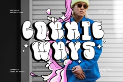 Cornie Ways - 3D Bubble Display Font Product Image 1