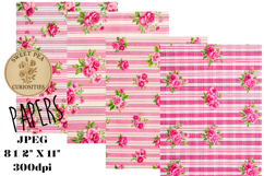 Shabby Chic, Pink, Papers, Junk Journal Product Image 1