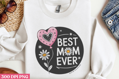 Floral Mama Mom Sublimation PNG Product Image 2