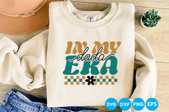 In My Dada Era Father's day retro SVG Design Product Image 1