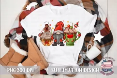 Christmas Coffee Cocktails Sublimation Png Latte PNG Product Image 2