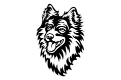 Pomeranian spitz/Dog Svg/Png/Jpg/Ai/Vector purebred breed Product Image 2