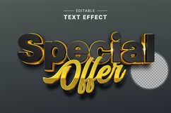 Editable Text Effect for Illustrator. Vector Graphic styles Product Image 1