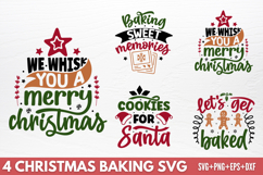Christmas Baking SVG Product Image 1