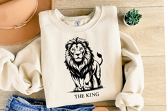 Lion The King svg Design | Svg Cut Files | Shirt Svg Product Image 2