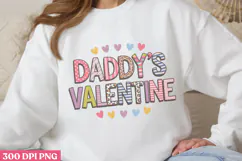 Daddy's Valentine PNG, Fathers Day Sublimation PNG Product Image 2
