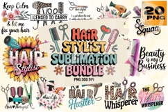 Shear Genius Hair Stylist Quotes &amp; Tools PNG Pack Product Image 1