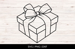 Wedding Gift Box SVG Product Image 1