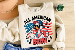 All American Bruh svg | Svg Files for Cricut | Shirt Svg Product Image 2
