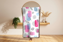 Blanket mockup held by person Product Image 2