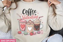 Coffee Is May ,Valentines Day Sublimation PNG Product Image 1