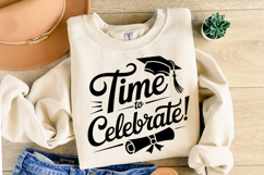 Time to Celebrate svg | Graduation Svg | Shirt Svg Product Image 2