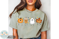 Fall Characters PNG | Preppy Autumn PNG | Halloween PNG Product Image 1