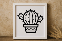 Cute Cactus SVG Design Product Image 1