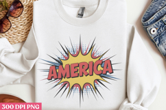 America PNG, 4th Of July Sublimation PNG Product Image 2