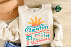Boatin and Floatin svg | Svg Files for Cricut | Shirt Svg Product Image 2