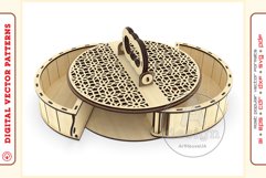 Box Organizer v28 - laser cut file - Glowforge ready SVG Product Image 1