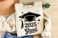 2025 Grad svg | Graduation Svg | Shirt Svg Product Image 1