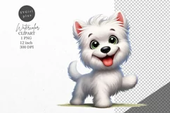 Dog clipart, Puppy clipart, Terrier clipart Product Image 1