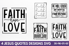 Jesus Designs SVG Product Image 1