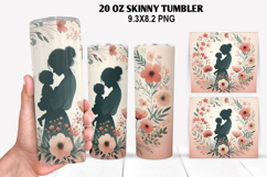Mother&#039;s Day Skinny Tumbler 20oz Wrap Design Product Image 1