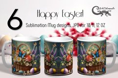 Easter &amp; spring | Sublimation Mug design Bundle, PNG Product Image 1