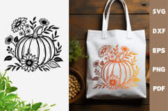Pumpkin SVG, Fall, Cutting board, Laser cut, Cricut svg Product Image 2