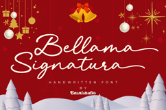 Bellama a Signature Font Product Image 1