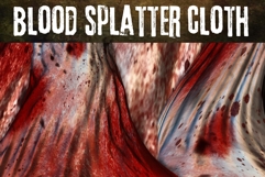 Blood Splatter Cloth Product Image 1