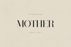 Mother Elegant High-Contrast Serif Font Product Image 1