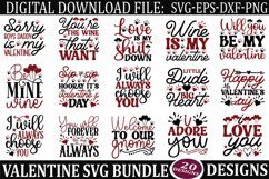 More Than 250 Designs Valentine Mega SVG Bundle. Product Image 3