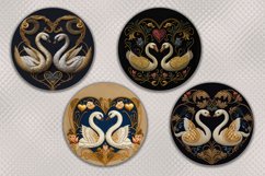 Sublimation Set |4 Designs of Earrings for Valentine's, PNG Product Image 2