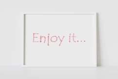 Enjoy it wall decor, Motivational poster, Home wall decor Product Image 1