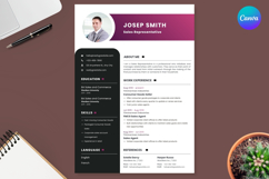 09 Modern Resume CV - Canva Product Image 1