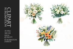 Green Berry and Leaf Clipart Set Clipart Sublimation PNG Product Image 1
