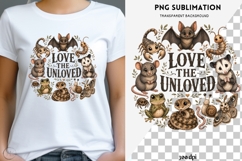 Unloved animals png design for T-shirts Product Image 1