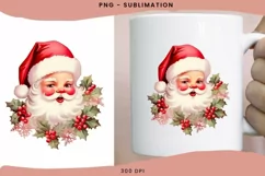 Retro Santa Claus PNG Digital Download Product Image 1