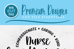 Nurse Care Manager SVG, an svg for cutting machine crafters Product Image 2