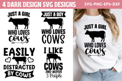 Cow Design SVG Product Image 1