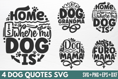 Dog Quotes SVG Product Image 1