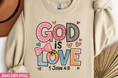 God is LOVE 1 John 4_8 PNG ,God Is Love Clipart PNG Product Image 2