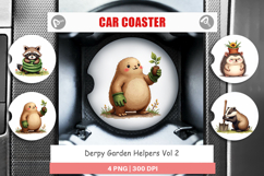 Derpy Garden Helpers Car Coaster Product Image 1