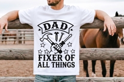 Dad Fixer Of All Things Svg, Funny Fathers Day Svg. Product Image 2