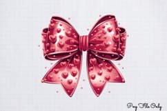 Coquette Valentine Clipart PNG Product Image 1