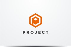 Project - Letter P Hexagon Logo Template Product Image 2